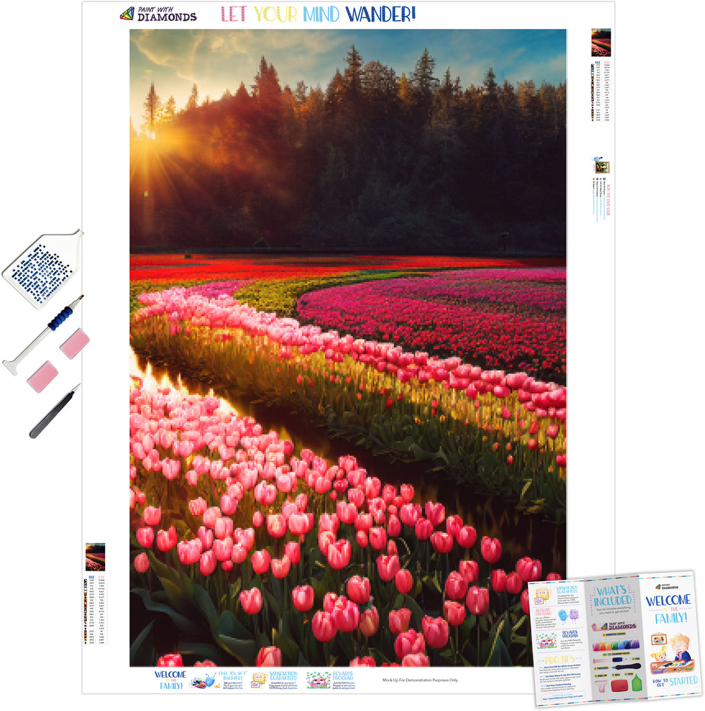 Amazing Garden Sunshine - paint with Diamonds – All Diamond Painting