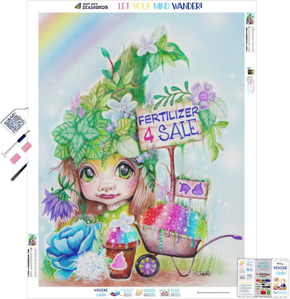 Unicorn Princess Garden Official Diamond Painting Kit (Full Drill) – Paint  With Diamonds