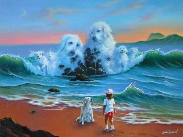 All Dogs Go To Heaven 2 Diamond Painting Kit (Full Drill) – Paint