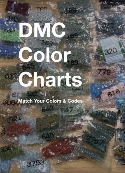 Official Diamond Painting Workbook Log Book With DMC 