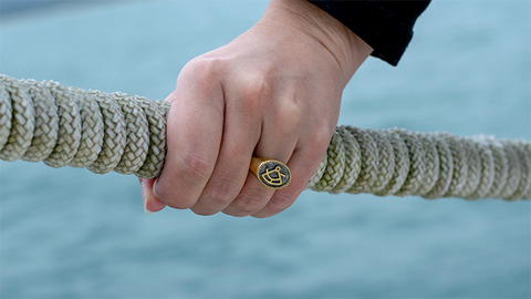 Oceanus Brass Corsair's Ring Kickstarter Campaign