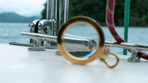 The Oceanus Brass Navigator's Loupe