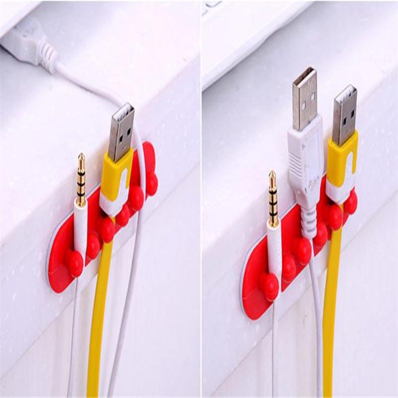 adhesive cable management