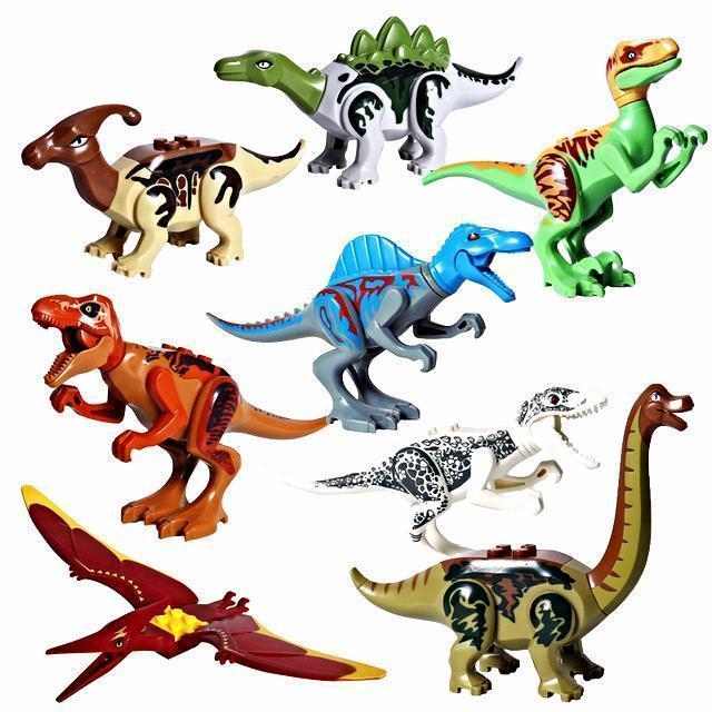 dinosaur building block toys