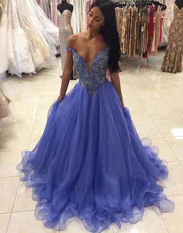 princess cinderella prom dress