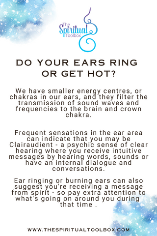 ringing ears, clairaudience psychic skill