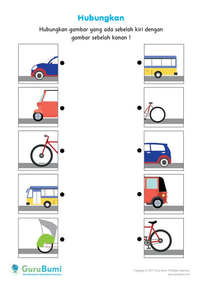 Mewarnai Gambar Mobil Untuk Paud - GAMBAR MEWARNAI HD