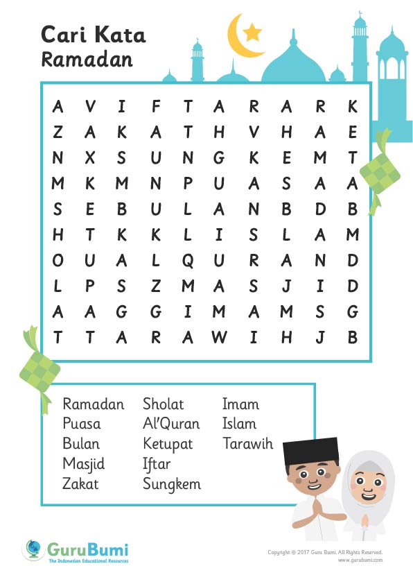 Mencari Kata Seri Ramadhan - Guru Bumi