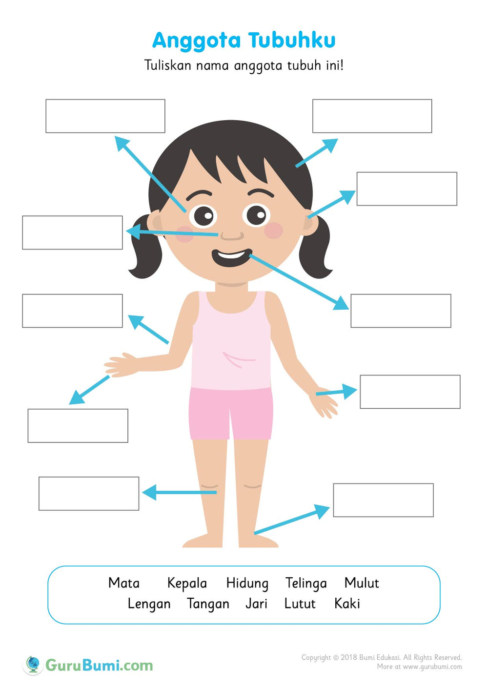 Gambar Mewarnai Mata Anak Tk - gambarkakak