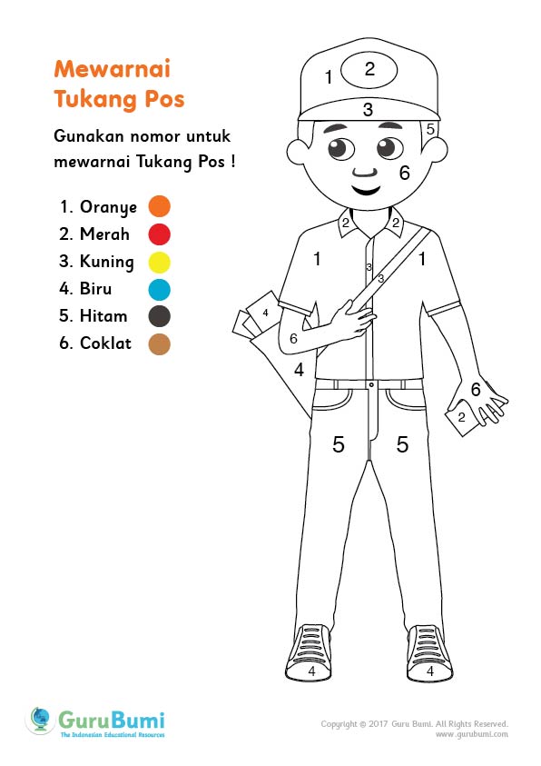 70 Sketsa Gambar Profesi Guru