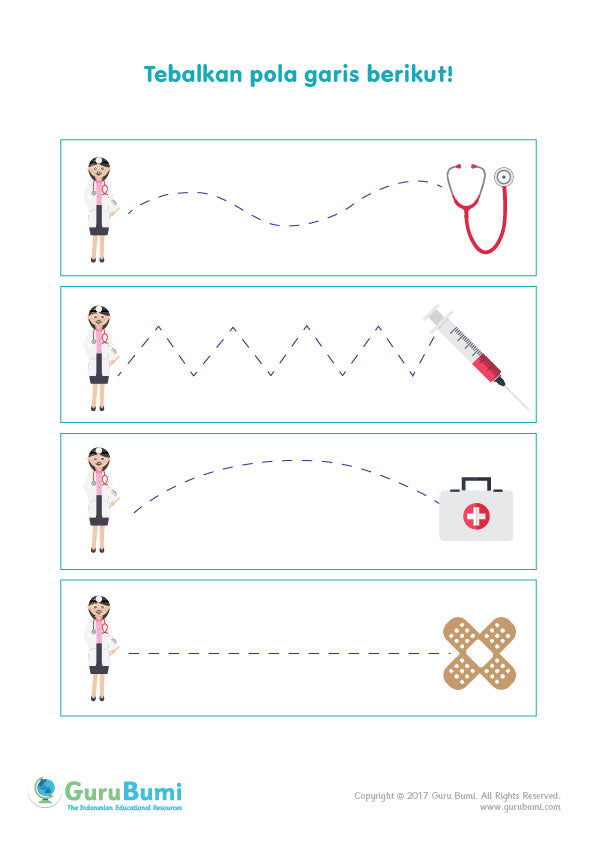 Profesi Dokter : Menebalkan Pola Garis - Guru Bumi