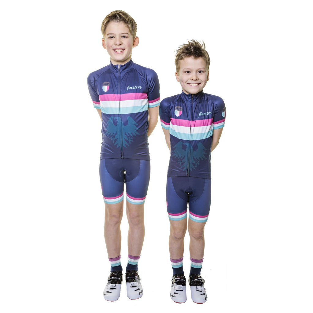 HUP Finestre Kids Short Sleeved Cycling 