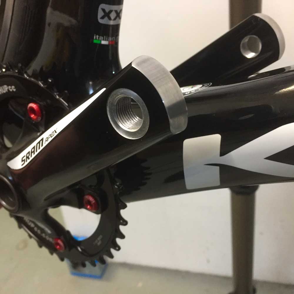 short bicycle cranks