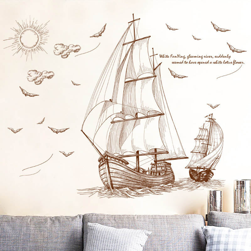 Pirate Ship Wall Stickers Everythingfortheboat