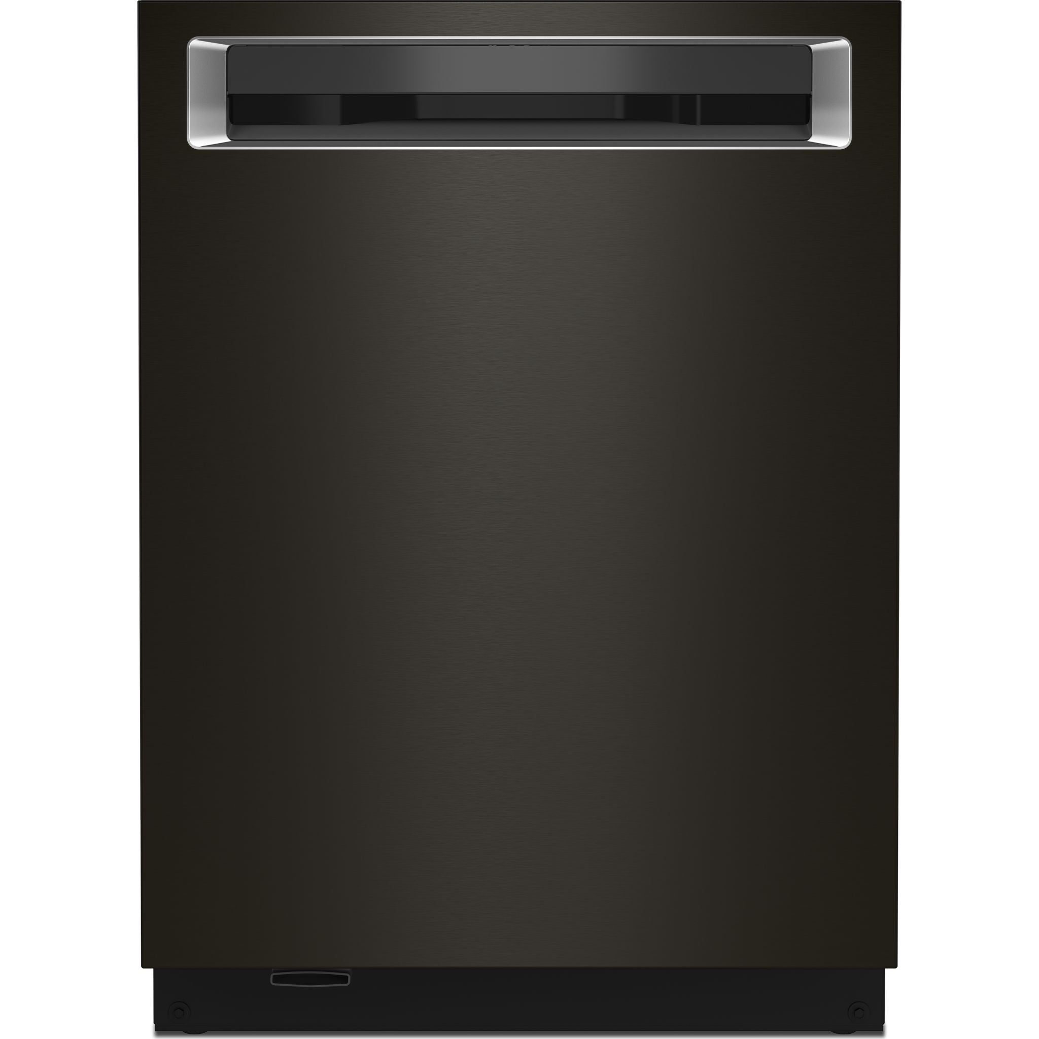 KitchenAid Dishwasher Stainless Steel Tub (KDPM604KBS) - Black Stainless - Modern product image