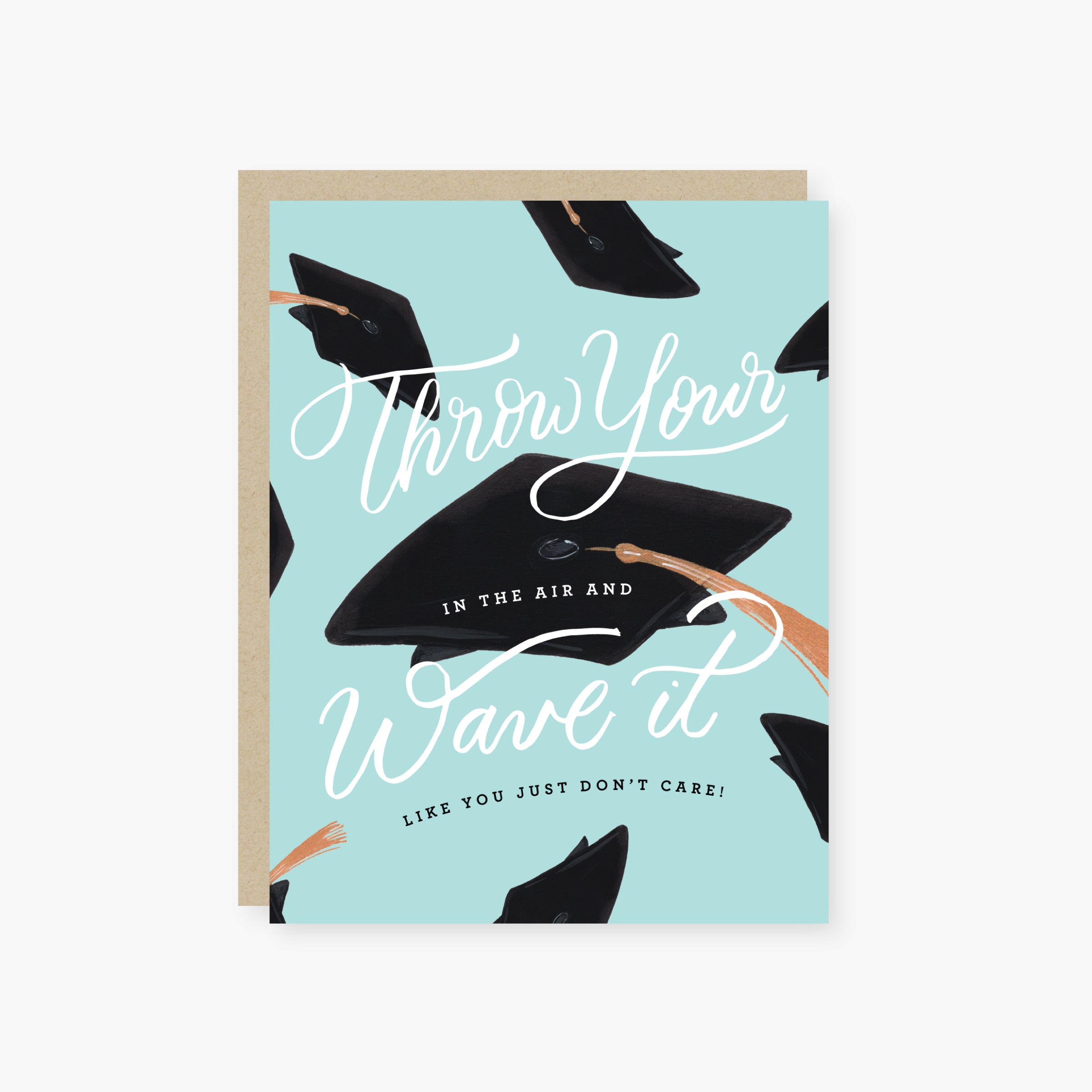 2021 Co. x Holiday Junkie throw your cap graduation card