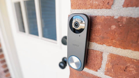 gray doorbell camera