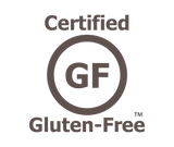 the Gluten Free certification logo is shown.