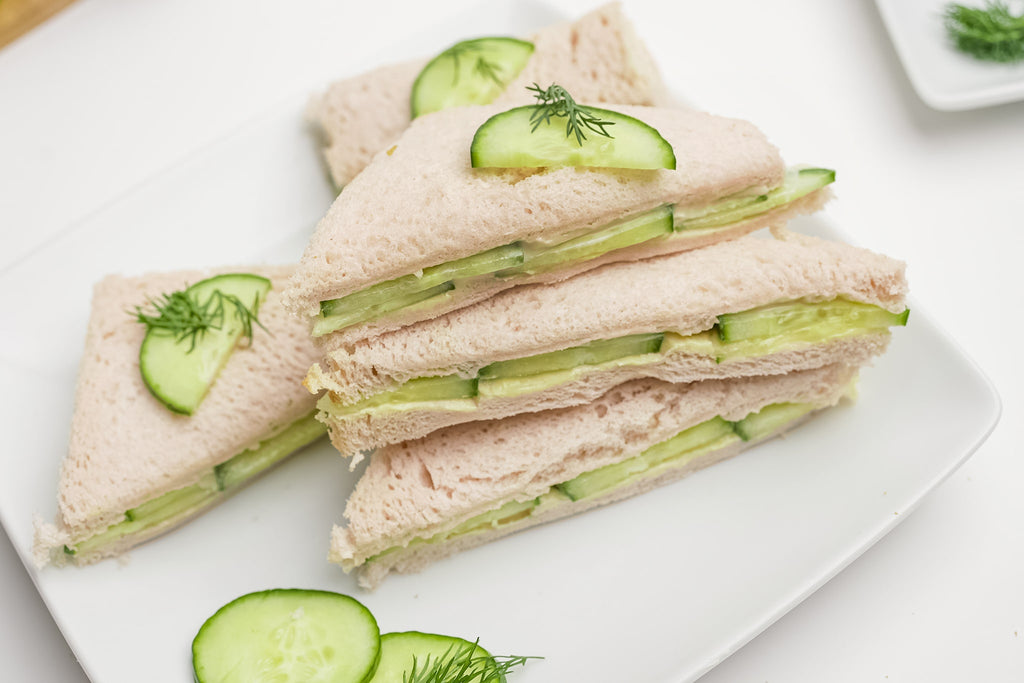 Crustless Cucumber Sandwiches