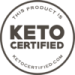The Keto Certified label.