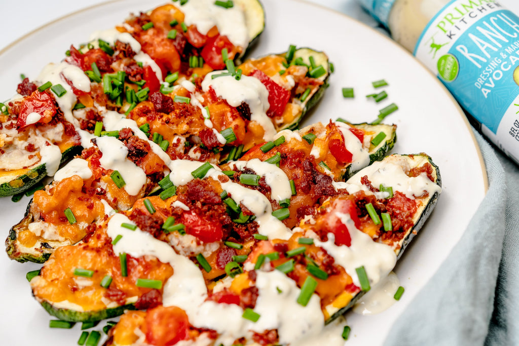 ranch zucchini boats