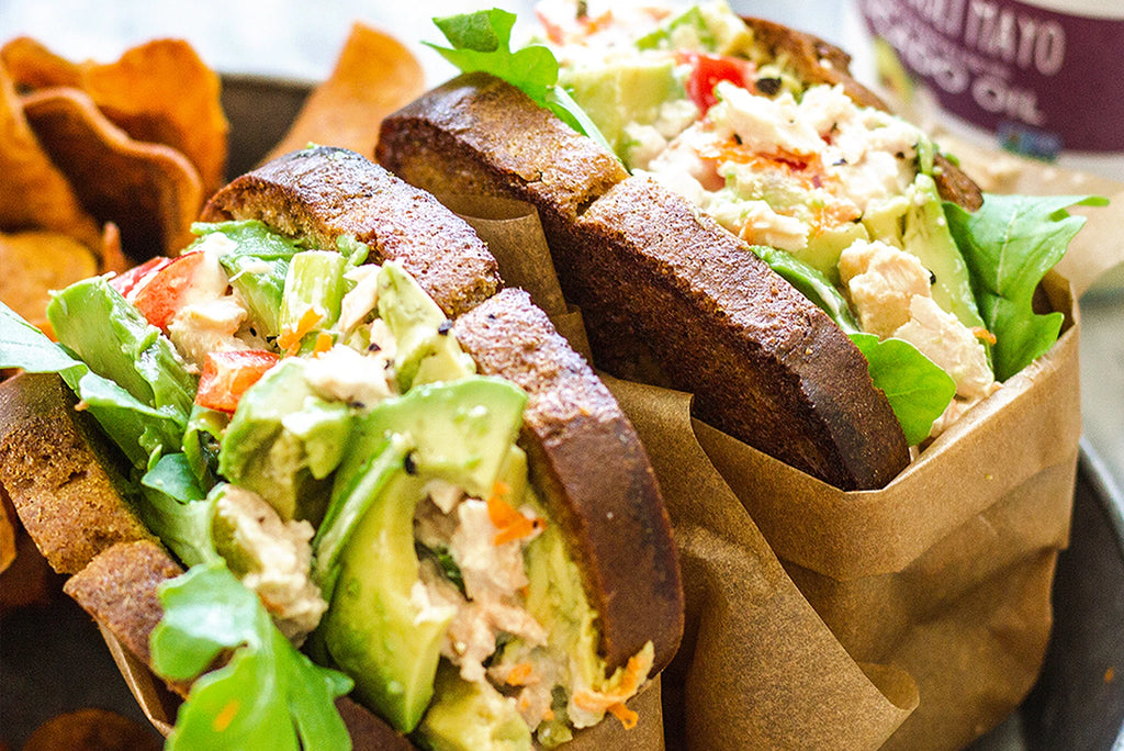 Paleo Tuna Salad Sandwich