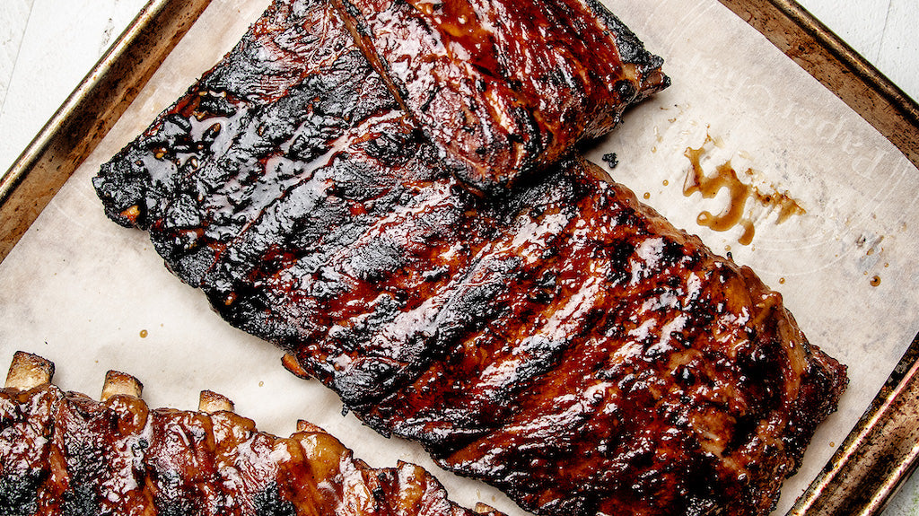 Sticky Ribs with Teriyaki Sauce