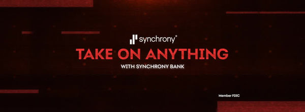 FREE FINANCING WITH APPROVED CREDIT FROM SYNCHRONY BANK