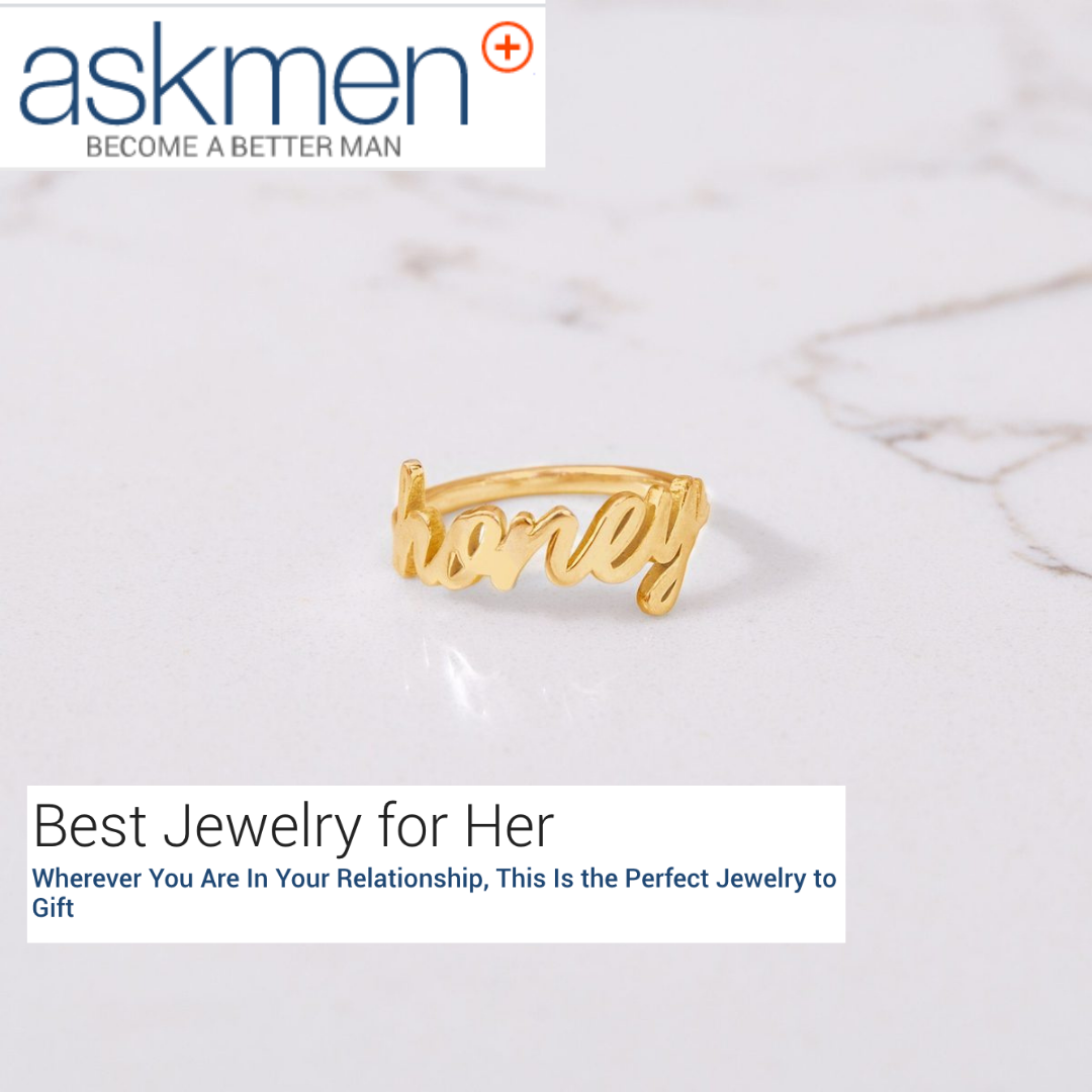 AskMen chooses Capsul Custom Signature Ring, Best Jewelry for Her