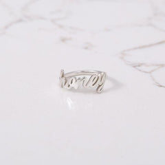 Custom Signature Ring