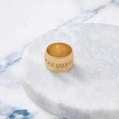 Custom Wide Classic Ring