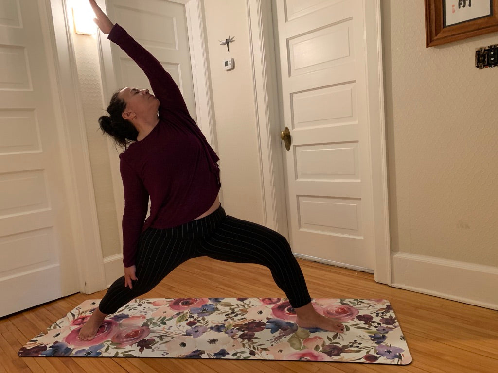 Joleen Emery Practicing Yoga