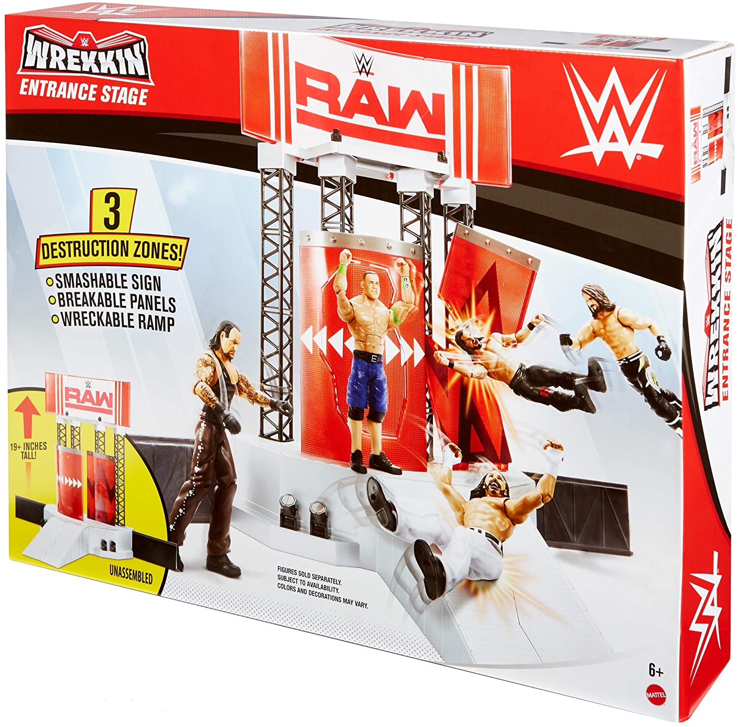 wwe figure entrance stage