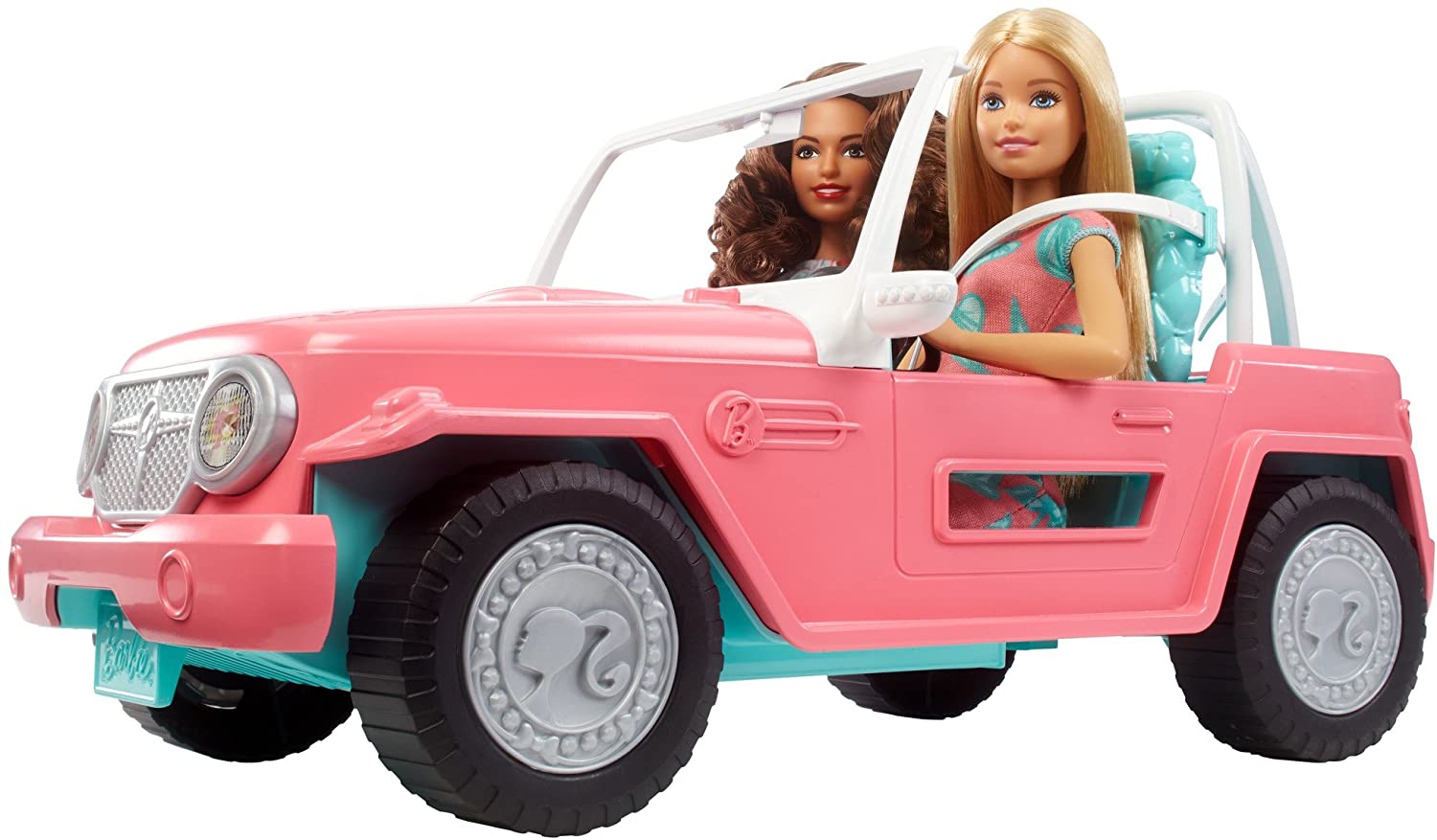 barbie doll and vehicle