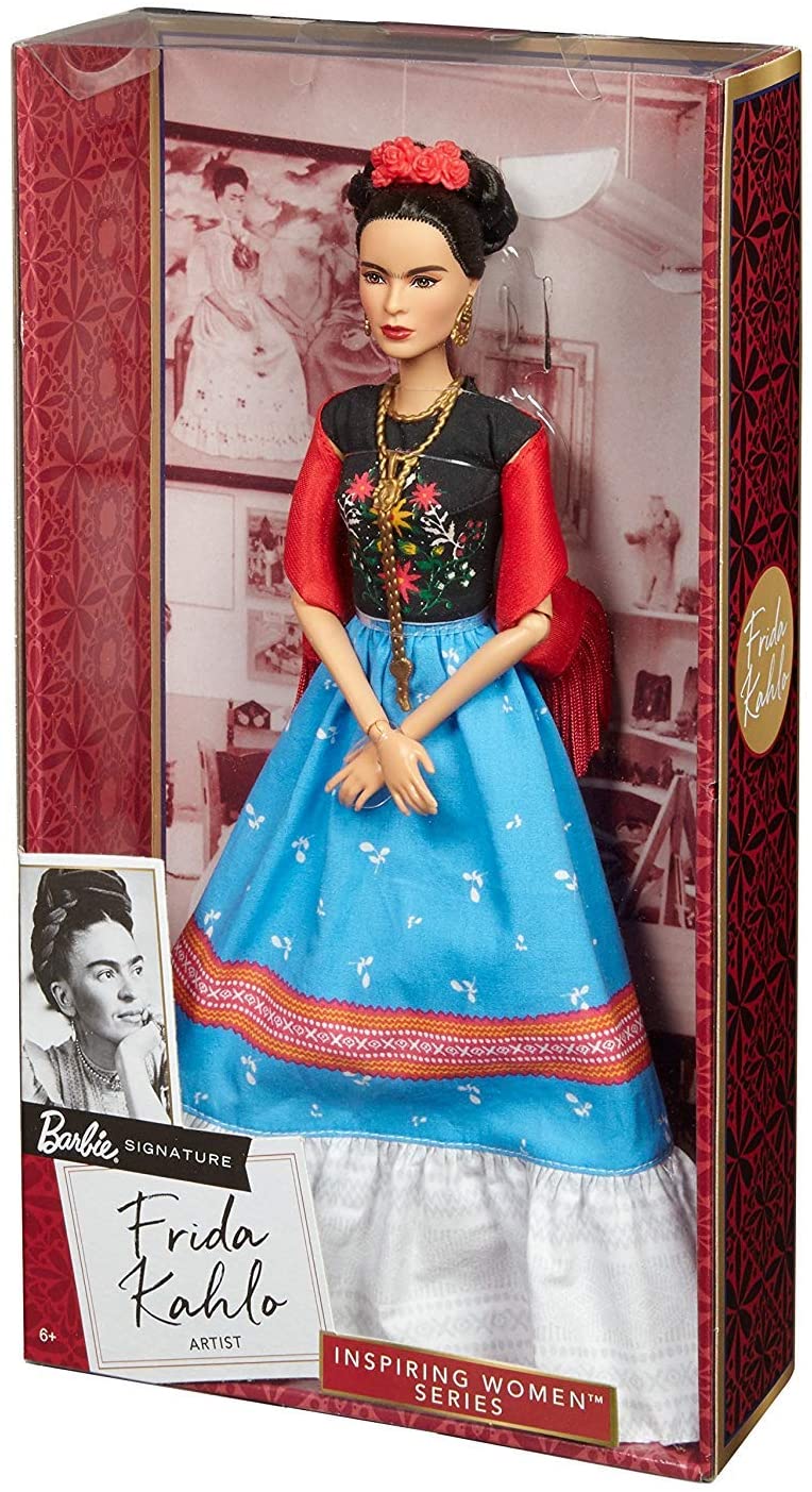 barbie inspiring women frida kahlo doll