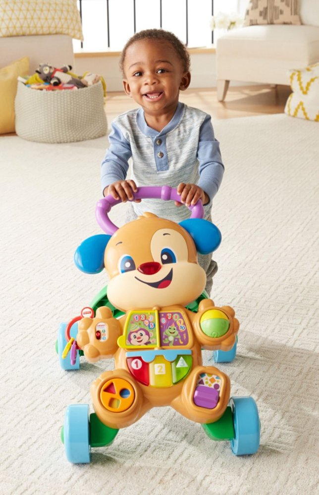 fisher price laugh and learn smart stages puppy walker