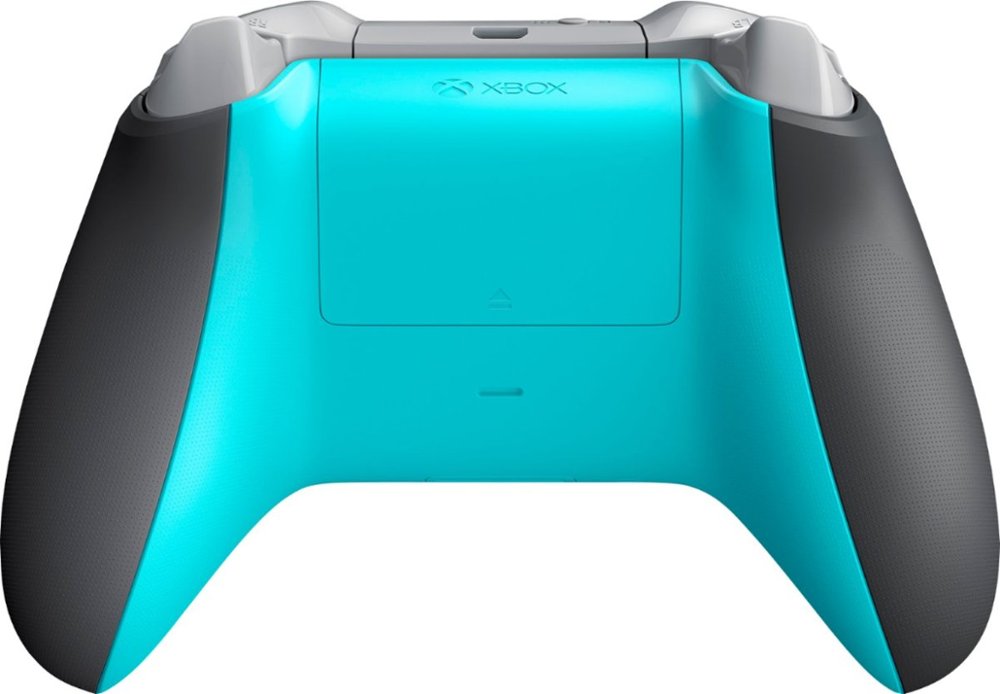 xbox one controller blue and grey