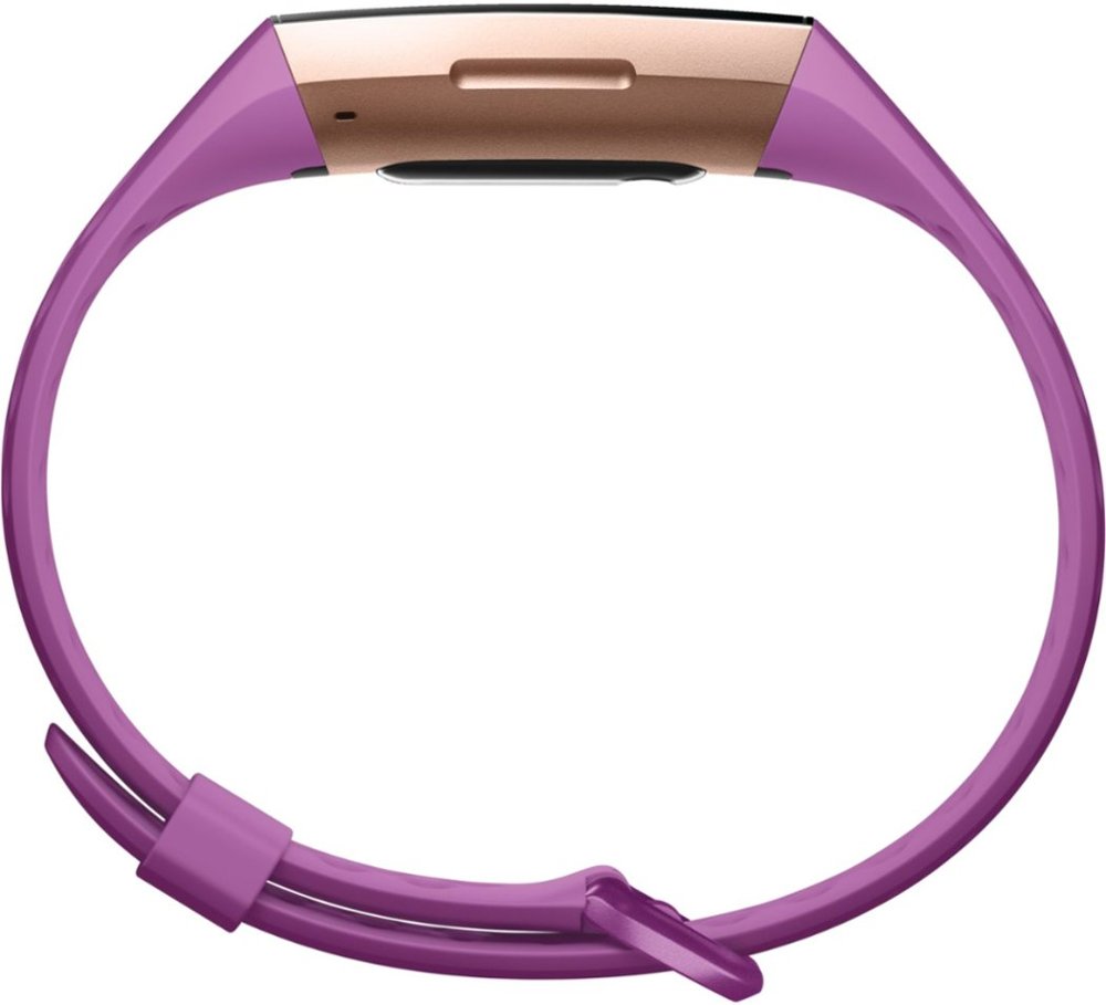 fitbit charge 3 purple and rose gold