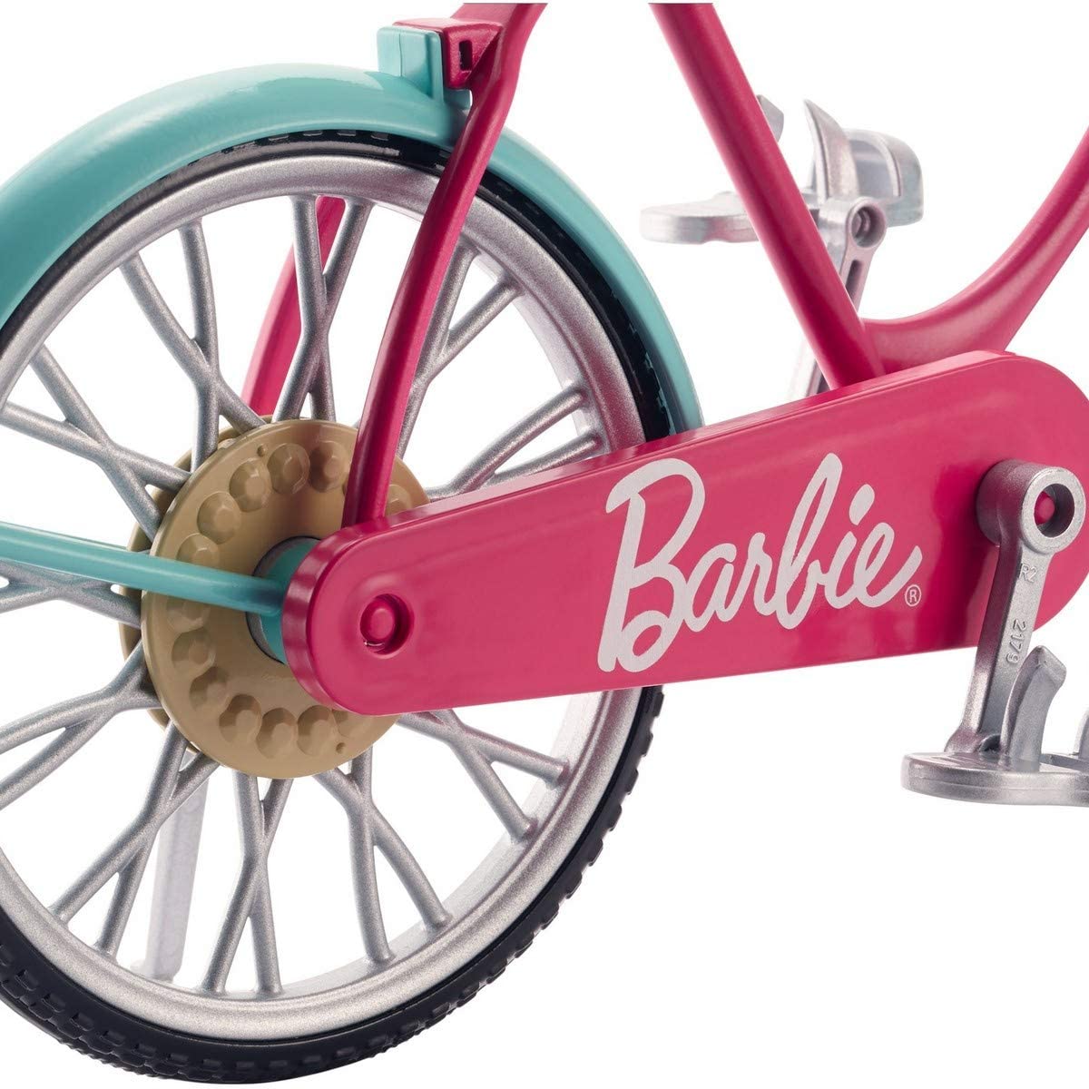 pink barbie bike