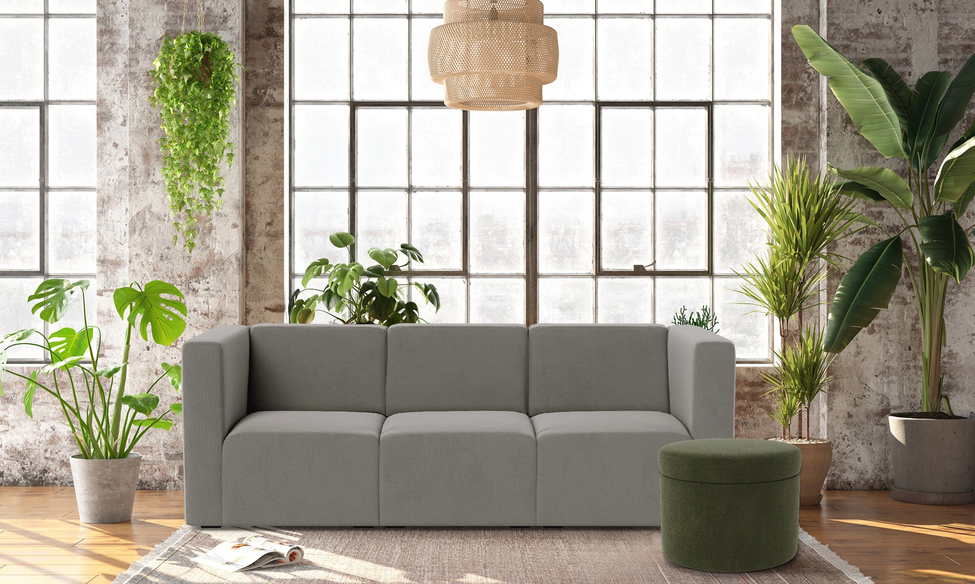The Bruce 3-seater Sofa Couch