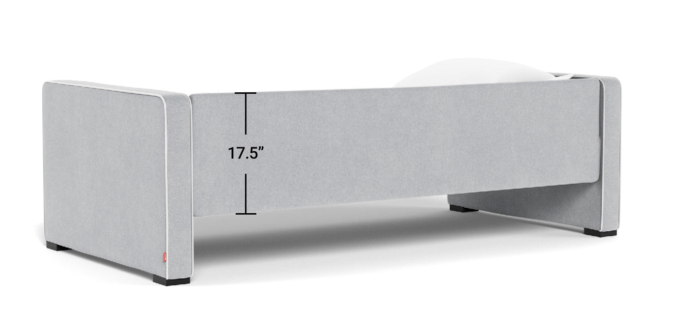 Daybed backrail dimensions