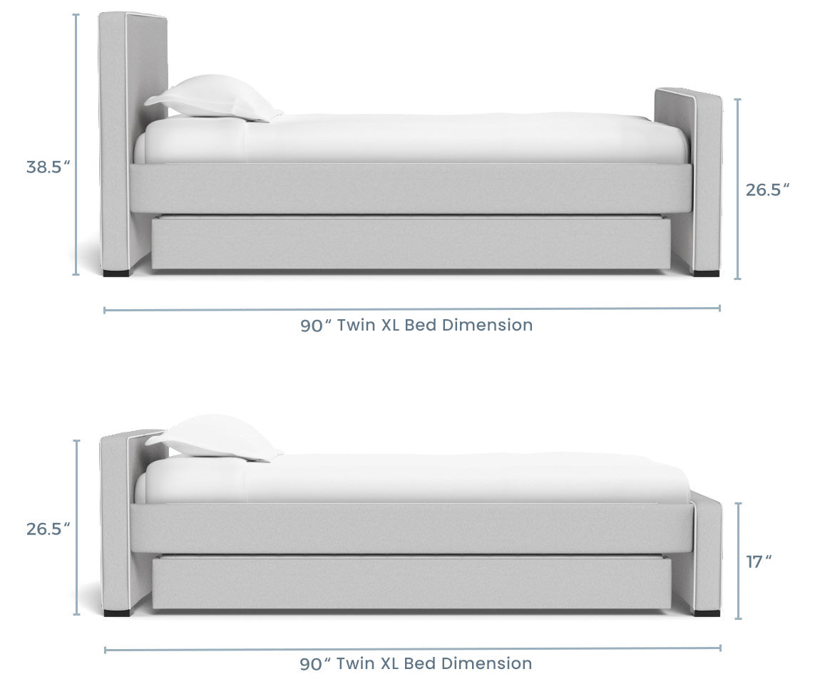 Dorma twin XL bed dimensions