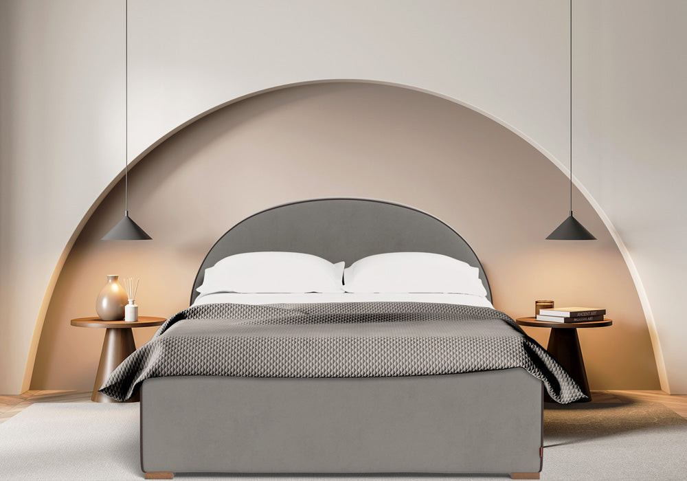 Curved Luna Bed by Monte Design