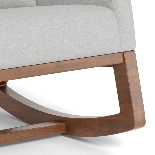 Joya Rocker - Walnut — Solid walnut that rocks gently