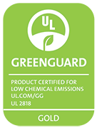 Monte Design Certification GREENGUARD Gold