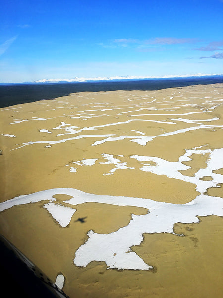 sand dunes alaska kotzebue bush pilot