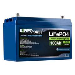 12V TN-Power Battery 100Ah LiFePO4 - With Built In Heater