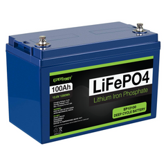 12V 100Ah LiFePO4 Deep Cycle Rechargeable Battery
