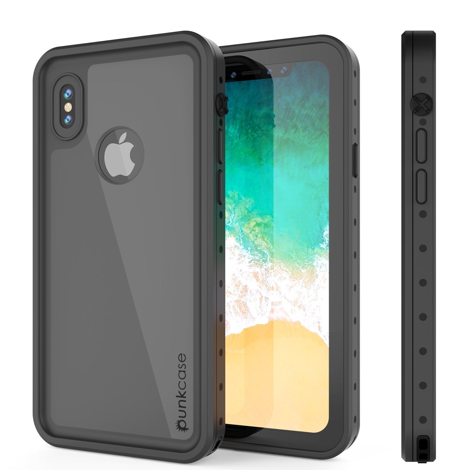 Iphone Xr Waterproof Ip68 Case, Punkcase [black] [studstar Series] [sl 