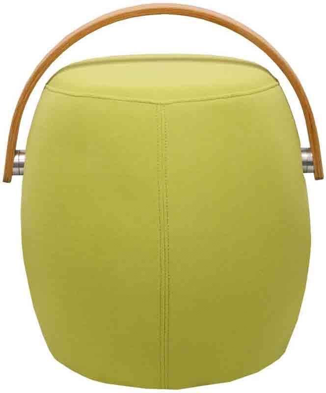 Mod Made Mm-sw10001-green Bucket Stool Chair With Handle